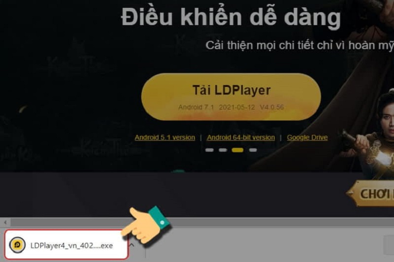 Cách tải phần mềm Android Ldplayer bước 3